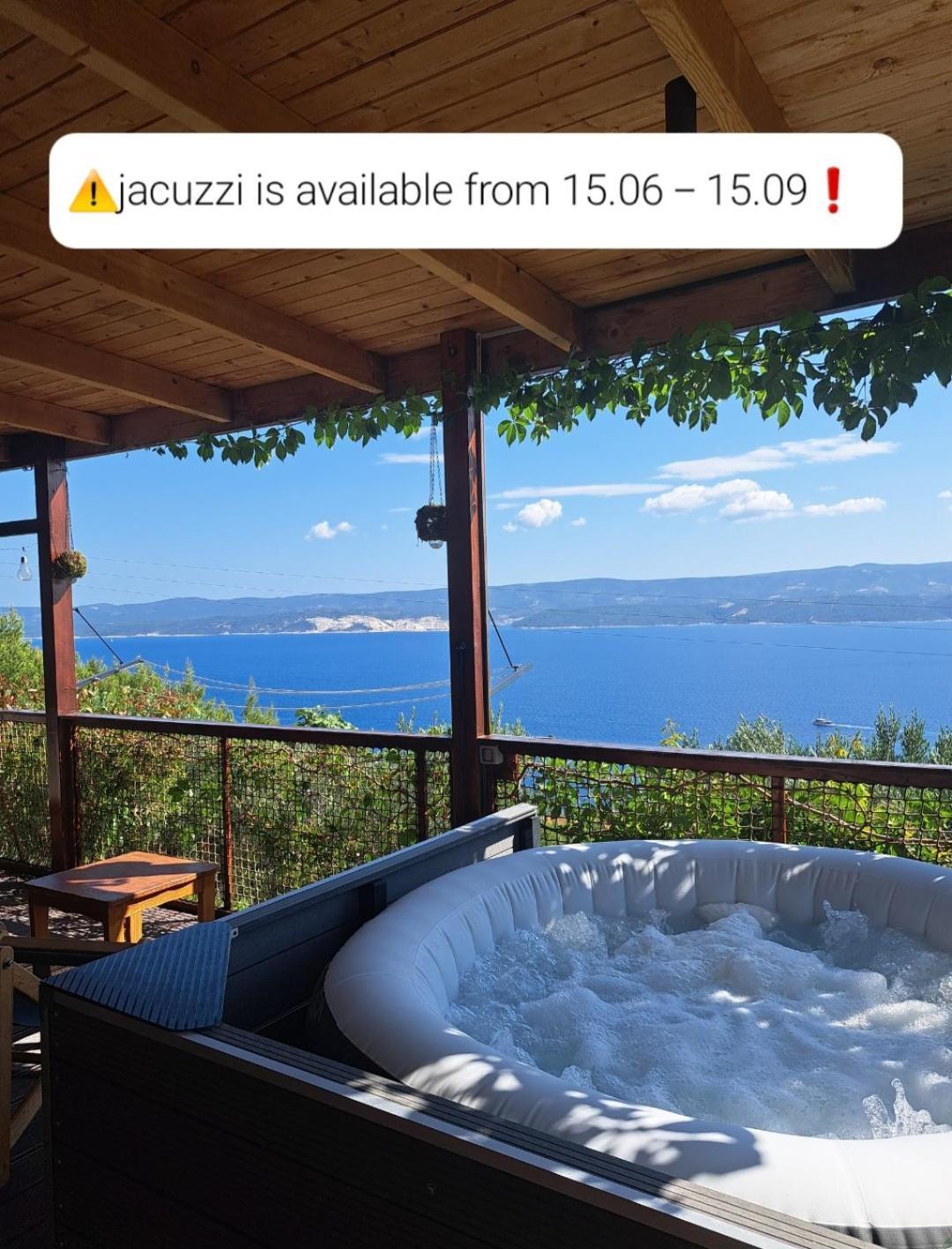 Bella Vista With Jacuzzi 1 Villa Omiš Eksteriør bilde