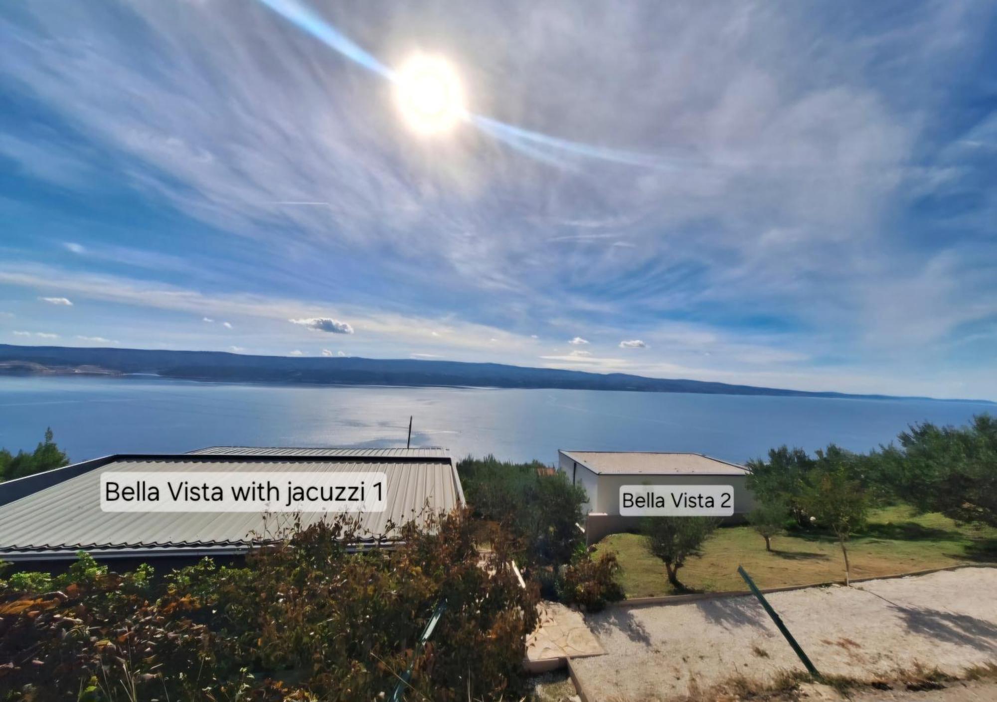 Bella Vista With Jacuzzi 1 Villa Omiš Eksteriør bilde